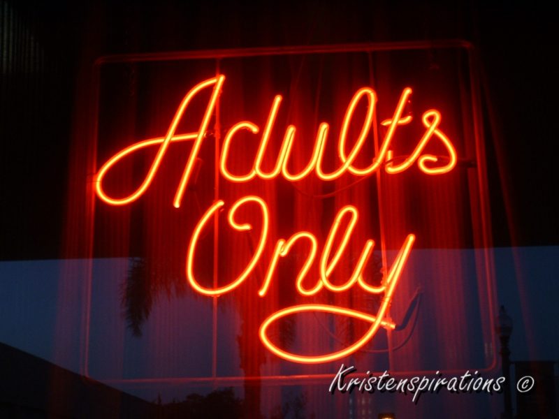 Adults Only in Neon