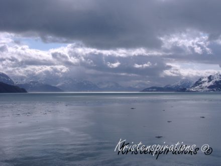 Gloomy Glacier Bay Landscape — Alaska