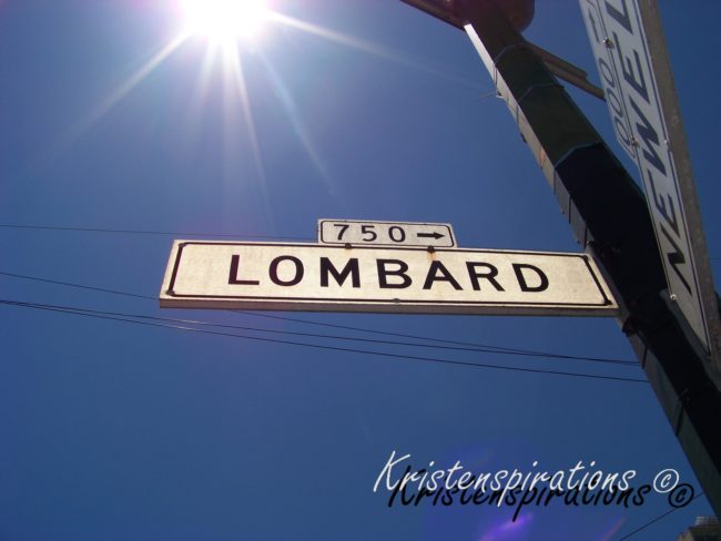 Lombard St Sunburst — San Francisco, CA