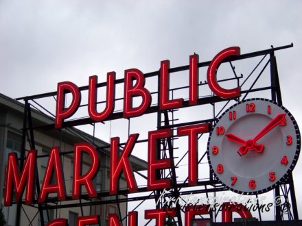 Public Market Signage — Seattle, WA