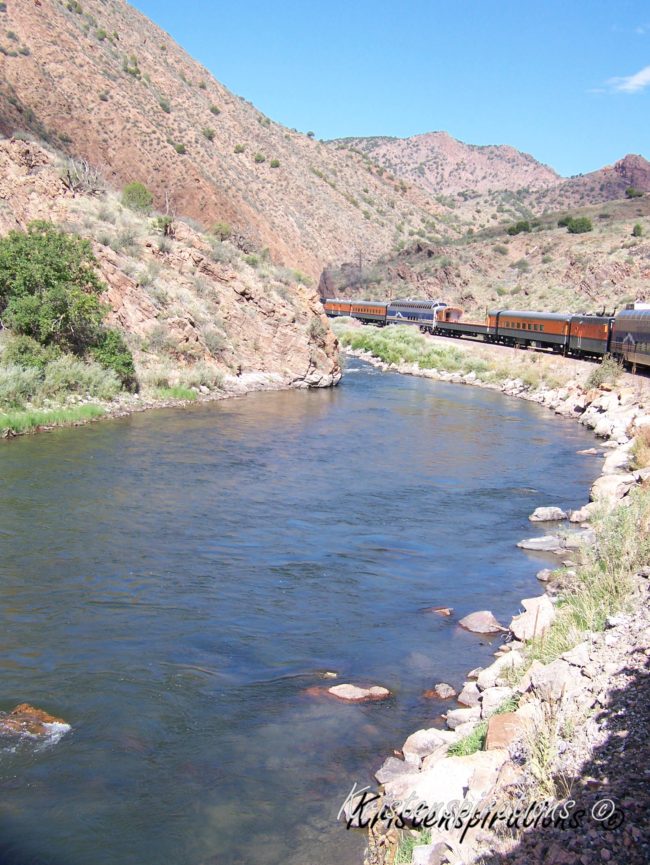 Railway on the River — Royal Gorge, Colorado